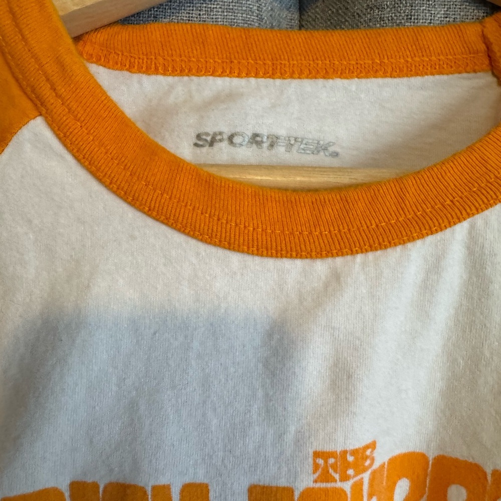 Orange and White Short Sleeve Tee BRIAN JONESTOWN MASSACRE / small - Picture 4 of 4
